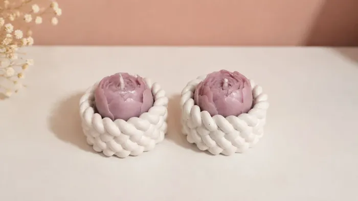 Vela aromática lembrancinha