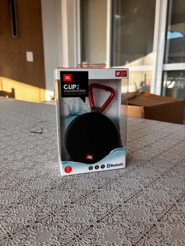 JBL CLIP 2 CAIXA DE SOM BLUETOOTH À PROVA D'ÁGUA - NOVA LACRADA (VENDO INDIVIDUAL OU KIT)
