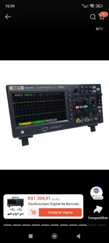 OSCILOSCÓPIO DE BANCADA DSO2D15