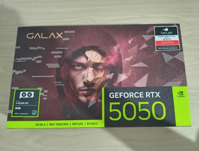 PLACA DE VÍDEO NVIDIA GALAX RTX 5050 8GB