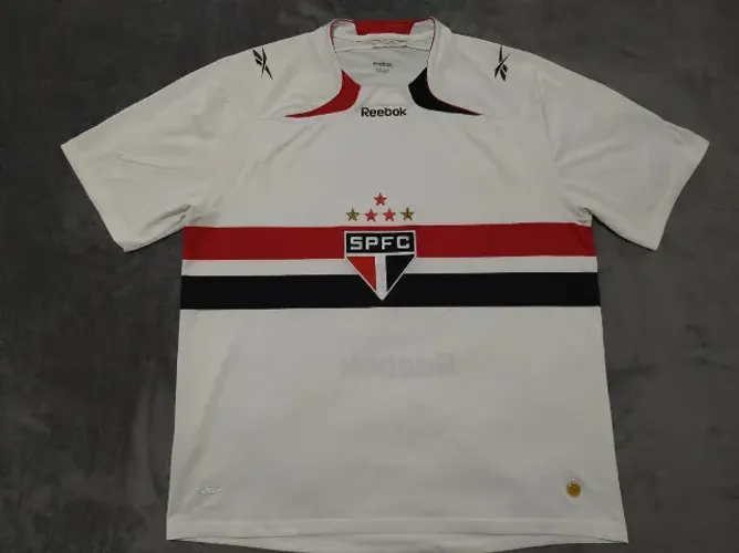 Camisa Oficial São Paulo Reebok 2010, #10, tamanho GG (60x74-77cm). Ler anúncio.
