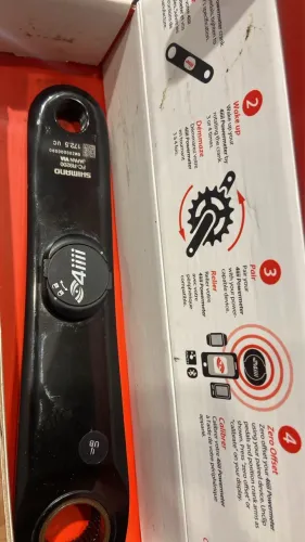 Pedivela Dura Ace Esquerdo c/ Medidor de Potência 4iiii 172,5mm