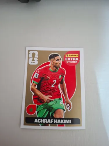 Figurinha legend hakimi ouro 