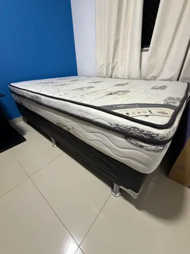 Cama box casal