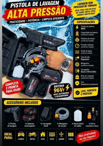 Pistola de lavagem 
