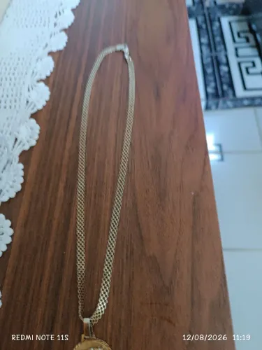 Cordão prata banhado