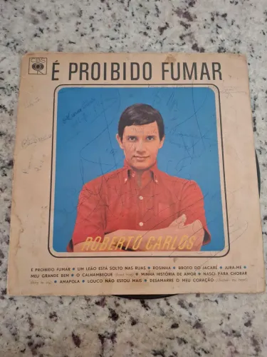 Disco vinil antigo