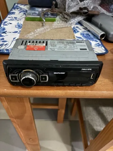 Rádio som automotivo Multilaser New One  Bluetooth USB Aux SD SEM CHICOTE (rabicho)