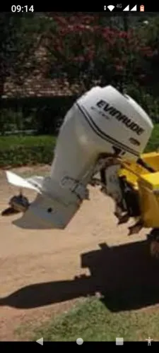 parelha motor evinrude etec 200 hp 2013 -300 horas- revisado