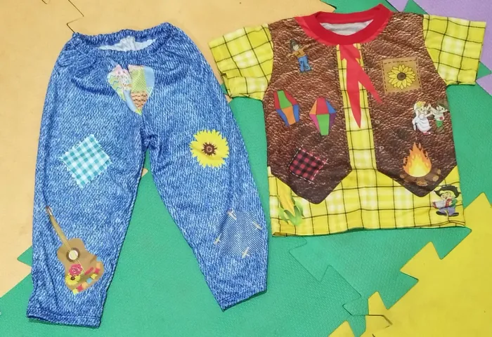 Conjunto Infantil Festa Junina - Tamanho 6