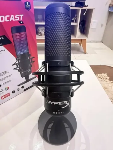 Microfone Gamer Hyperx Quadcast S