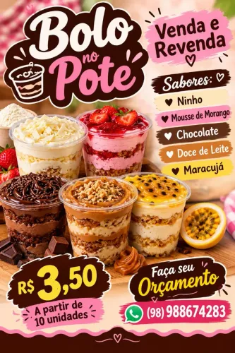 Bolo no Pote