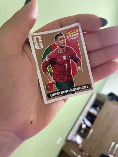 Figurinha extra de Bronze do Cristiano Ronaldo 