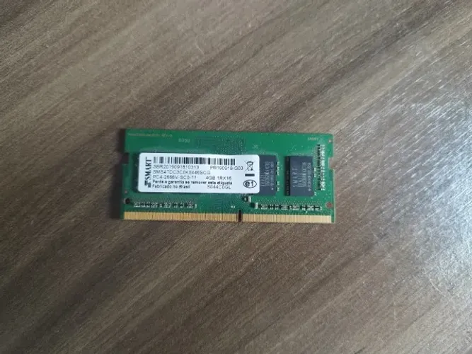 Memória RAM 4 GB 2133 MHz para notebook (SODIMM)