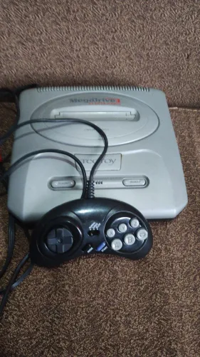 MEGA DRIVE 3 TECTOY + 43 JOGOS NA MEMÓRIA