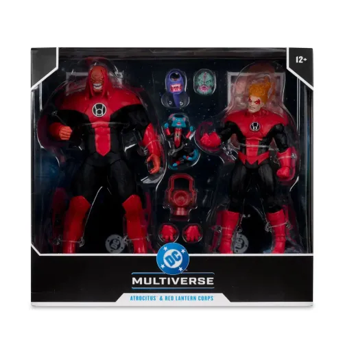 Green Lantern DC Multiverse Atrocitus & Red Lantern Corps Action Figure Two-Pack Mcfarlane