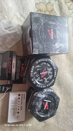 Caixas pra relógio Casio G-Shock