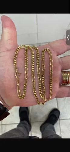 Corrente de ouro 18k 18,3g maciça