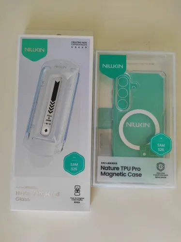 Kit com capa Magsafe e protetor de tela para Samsung Galaxy S26, marca Nillkin