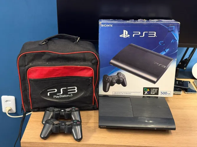 PS3 slim 500GB HD