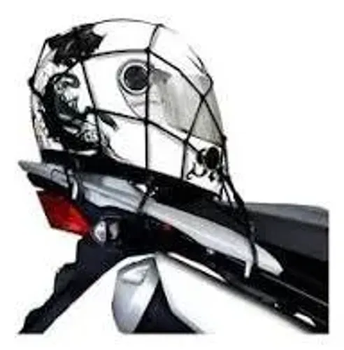 Rede Elástica Aranha P/ Moto Capacete Bagageiro