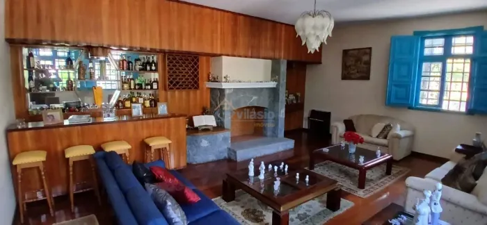 CASA AMPLA 447 M² ESTILO PORTUGUES COM 03 SUITES 03 SALAS 06 VAGAS SANTA ROSA PAMPULHA