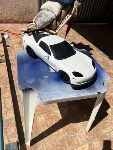 Corvete de controle remoto new bright 1/6 65cm falta o rádio e o esc