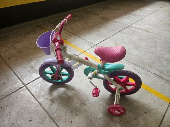 vendo bicicleta cecizinha aro 12