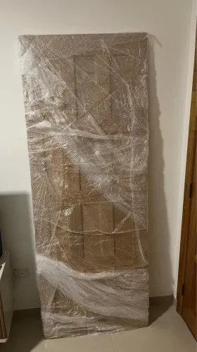 Porta de Madeira Maciça Tauari 210x80cm Mapaf PV12