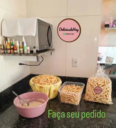 Biscoito espremido Caseiro Feito a forno a Lenha kg