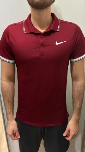 Camisa Polo Nike Dri-FIT Original Bordô Tam. S