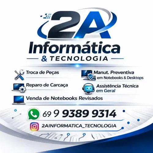 Assistência Técnica Especializada em Notebooks - 2A Informática