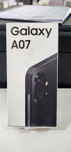 Galaxy a07 novo
