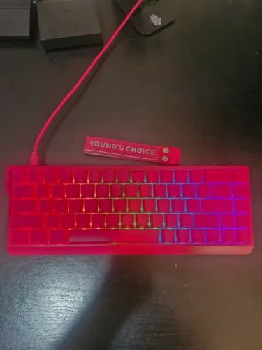 Teclado Magnético Ace 68 Rosa