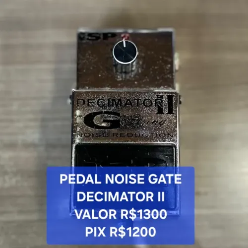 PEDAL NOISE GATE ISP DECIMATOR GSTRING II