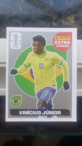 FIGURINHA VINICIUS JR / VINI JR PRATA