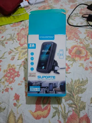 Suporte para celular de moto