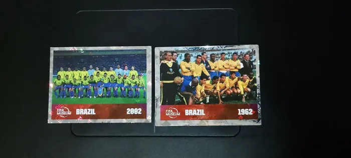Cartinhas da seleção.
