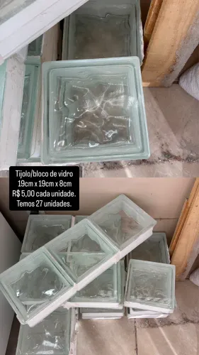 Reforma, pia, granito, vaso, tijolo de vidro