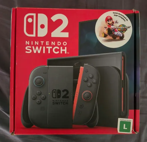 Nintendo Switch 2 + Jogos + controle Pro!