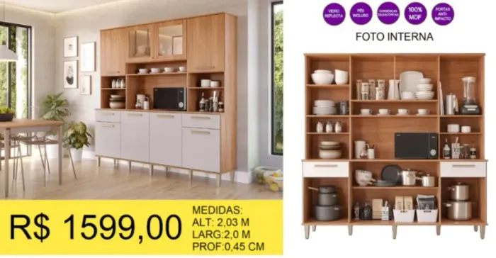 KIT DE ARMARIO A PRONTA ENTREGA