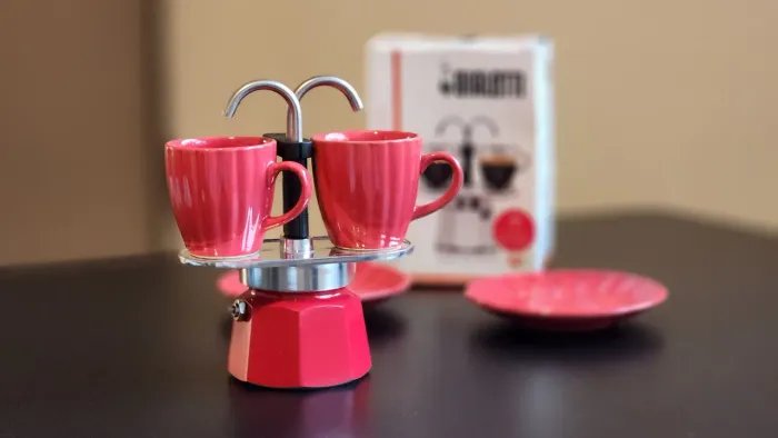 Cafeteira italiana Bialetti 2 xicaras (moka para espresso)