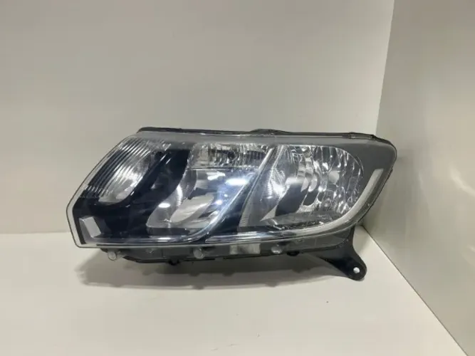 FAROL SANDERO LOGAN MASCARA NEGRA FRISO CROMADO LE 14 15 16 17 18 19