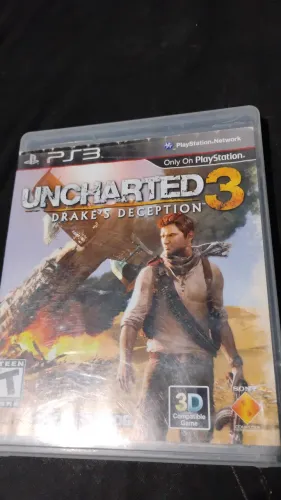 Uncharted 3 PS3 + Manual