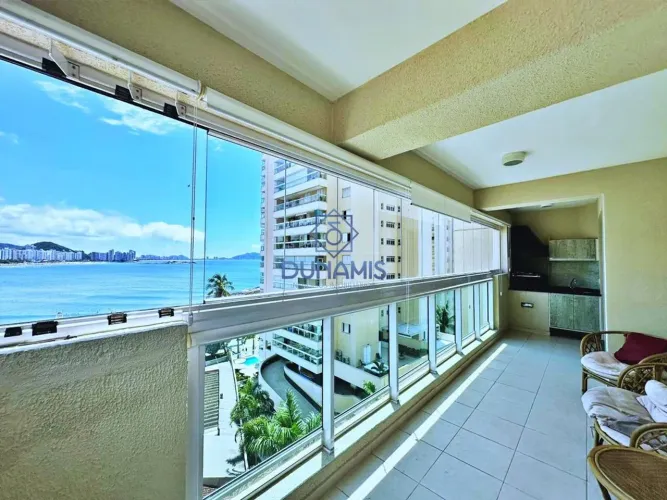 EXCELENTE APARTAMENTO NA PRAIA DAS ASTÚRIAS- FRENTE MAR- COM LAZER COMPLETO