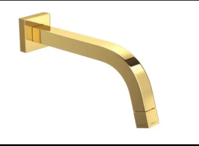 Torneira de Parede para Lavatório Tube 1178 GL TUB Gold Deca
