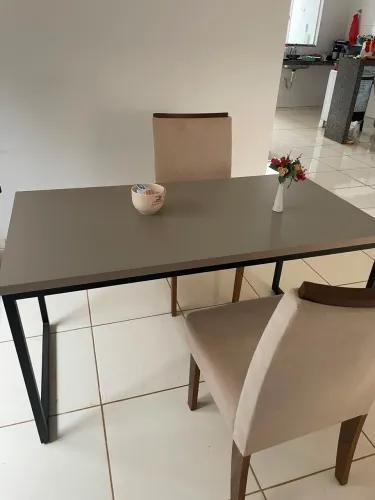 Mesa estilo industrial 1,40m x 72cm