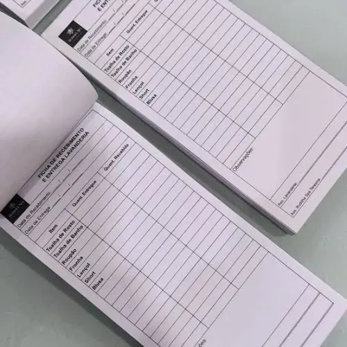 Pedidos, recibos e comandas personalizadas