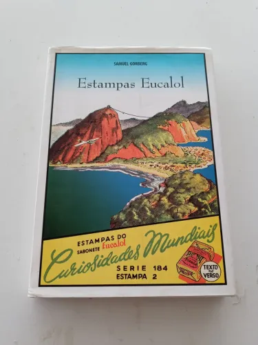 Raro livro catalogo das estampas de eucalol Samuel Gorberg