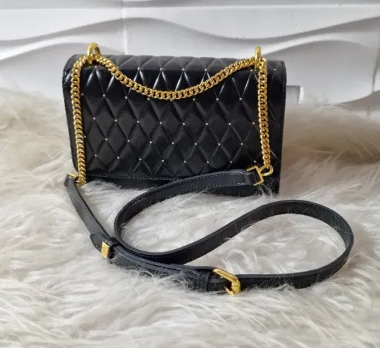 bolsa luz da lua couro legitimo
